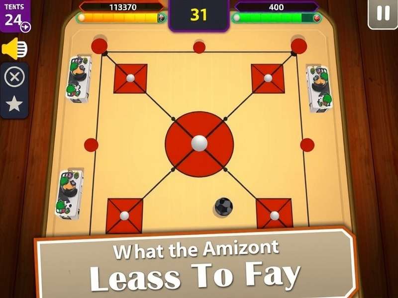 Actual Gameplay in Carrom Turbo Pioneer Carrom Turbo Pioneer Gameplay Screenshot